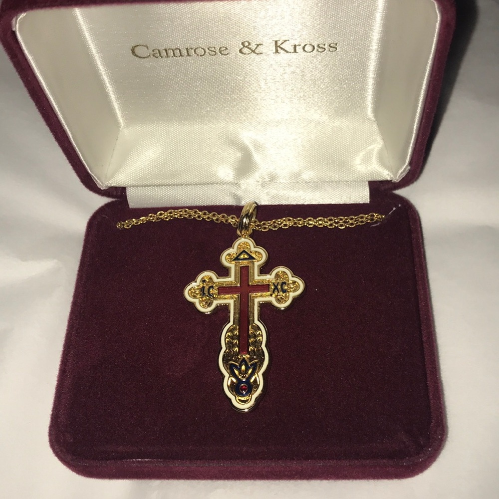 Jacqueline Kennedy Russian cross